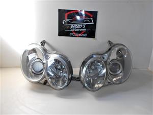 Mercedes Benz w203 Coupe Headlights Xenon SET