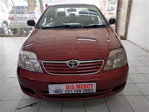 2007 TOYOTA COROLLA BIGBOOT 140I MANUAL