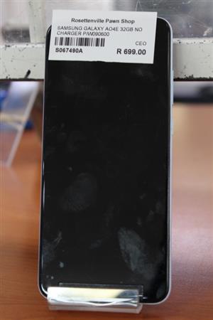 SAMSUNG GALAXY A04E 32GB NO CHARGER(S067490A)