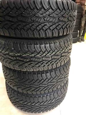 265/65R17 continental cross contact AT