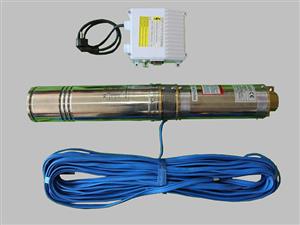 Borehole Pump 1.1kw single phase 220V  with Cable/control Box