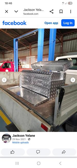 Field service canopies and toolboxes
