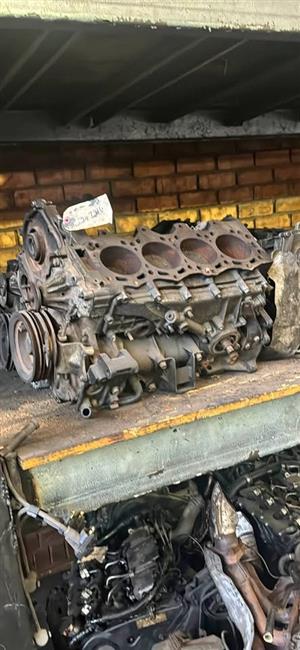 Mazda WL SUB assembly. Block with crank and pistons.