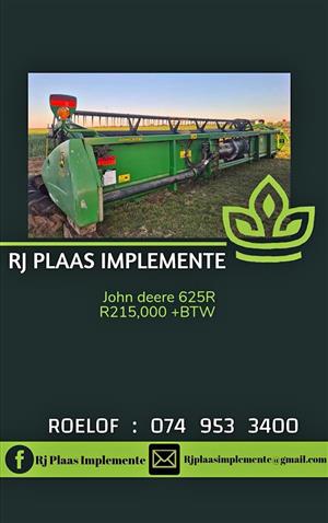 John deere 625R Tafel
