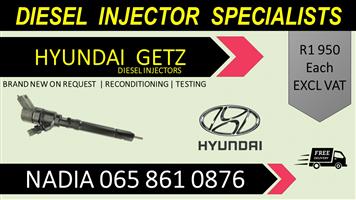 REBUIT AND NEW HYUNDAI GETZ DIESEL INJECTORS FOR SALE
