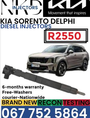 Kia Sorento Delphi Diesel injectors 