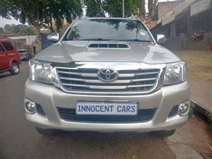 2014 TOYOTA HILUX 3.0 D4D DIESEL, D-CAB LEGEND 45, AUTOMATIC 4X4, MILEAGE 135000KMS