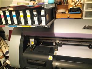 MIMAKI CJV 30-60. CARTRIDGES INCLUDED PRINTING MACHINE