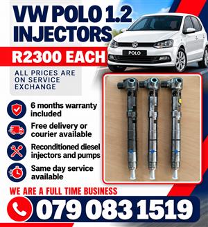 VW POLO 1.2 INJECTORS FOR SALE WITH WARRANTY INCLUDED 
