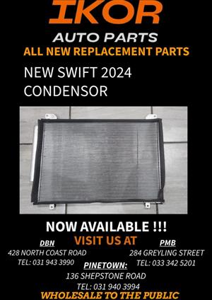 NEW SWIFT 2024 CONDENSOR 