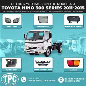 The best quality deals on Toyota Hino 300 Series 2011-2015 Spares