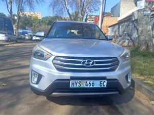 2018 Hyundai Creta 1.6 Petro Manual, Silva  Service book Reverse Camera, Leather seat