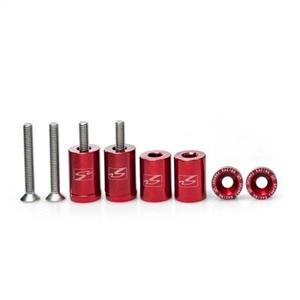 Bonnet Spacer Kit Red