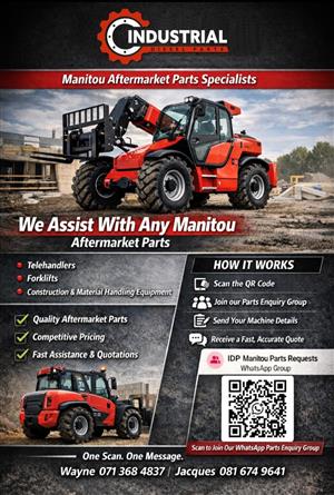 Manitou parts for sale