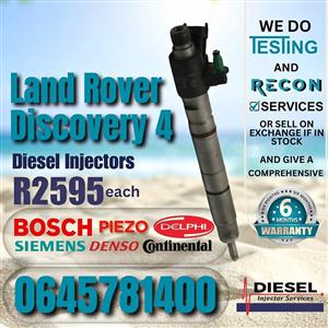Land Rover Discovery 4 diesel injectors for sale
