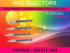 DIESEL INJECTORS NEW AND RECON ON TATA XENON 3.0 FOR SALE