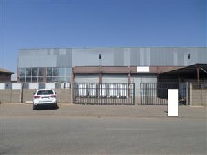 Large Industrial Warehouse with office block in Sybrand Van Niekerk Park
