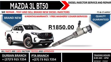 Mazda 3.0L BT50 Diesel Injectors 