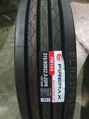 315/80R22.5 Brand new Steer for sale 