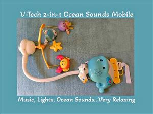 Quality Baby Mobile / Crib Toy - Music, Lights, Sounds - As New