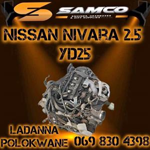 NISSAN YD25  COMPLETE ENGINE FOR SALE