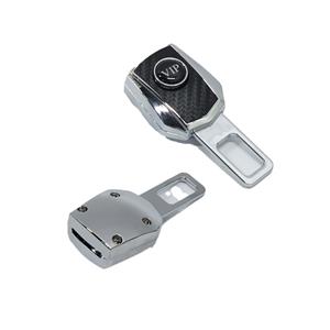 Seat Belt Extender Clip with Carbon Fibre Design (each)