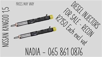 NISSAN KANGOO 1,5 BEST QUALITY DIESEL INJECTORS FOR SALE