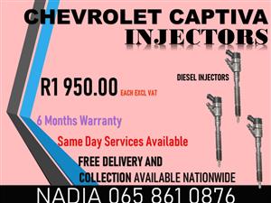 CHEVROLET CAPTIVA DIESEL INJECTORS AVAILABLE