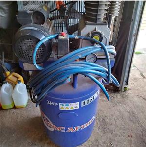 Compressor Vertical Space Saver Belt Driven