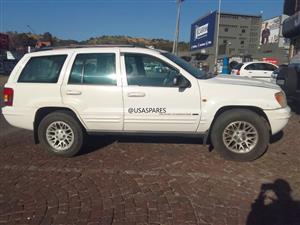 2002 Jeep Grand Cherokee 4.7 WJ Auto/Petrol Stripping For Body Parts