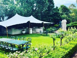 Waterproof stretch tents for hire in Limpopo