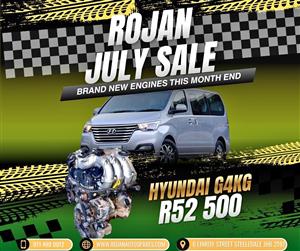 ROJAN JULY SALE: HYUNDAI G4KG BRAND NEW ENGINE 