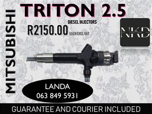 MITSUBISHI TRITON 2.5 DIESEL INJECTORS FOR SALE IN GAUTENG ROODEPOORT 