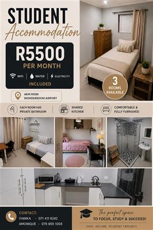 🎓 STUDENT / SINGLE PROFESSIONAL ACCOMMODATION – 3 ROOMS AVAILABLE