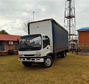 2010 Isuzu FTR800 turbo Curtain Side, 326k kms, diesel, manual