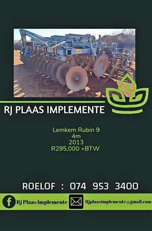 4m Lemken Hoëspoed dis