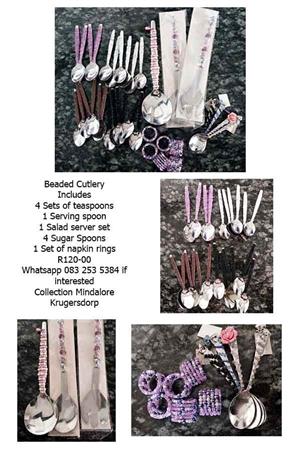 Beaded Cutlery for sale