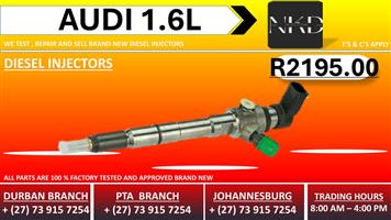 Audi 1.6L Diesel Injectors 