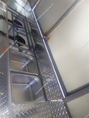 Mobile kitchen trailers fully equipped