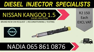 1,5 NISSAN KANGOO DIESEL INJECTORS FOR SALE