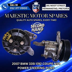2007 BMW 335i E92 Coupe N54 Power Steering Pump Used 