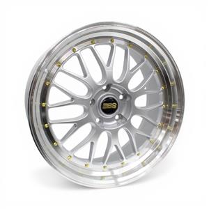 19″ TWC464 5/120 Black Machine Lip Alloy Wheels