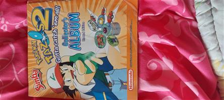 Pokemon tazos 2 collectors album with tazos