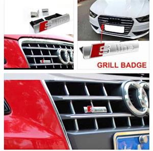 Audi S Line badges stickers accessories