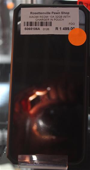 XIAOMI REDMI 10A 32GB WITH CHARGERIN POUCH S065106A
