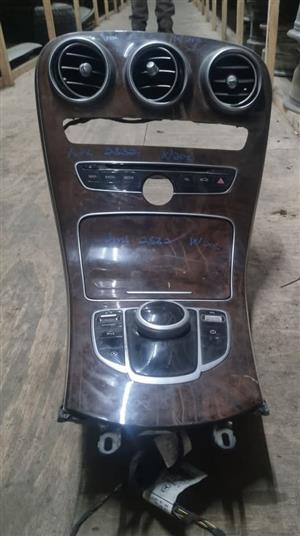 "Used Mercedes W205 Centre Console Display