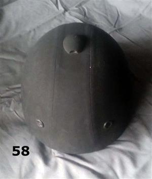 Barely used Trident velvet horseriding helmets. Size:  54 & 58