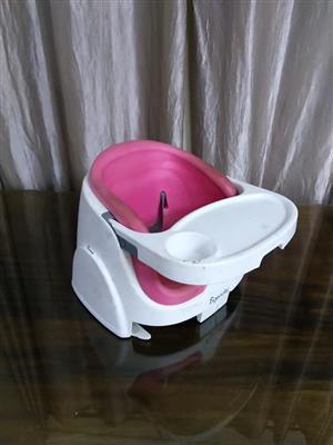 Pink feeding chair for sale