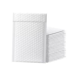 10 x Bubble Mailers Matte White Shipping Envelope Bags Padded – 15 x 18cm