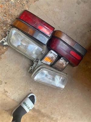Ford Laser Head Lamp and Rear Lights and corner lights